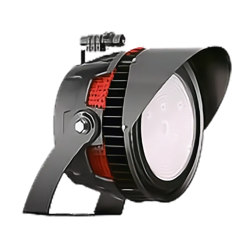 14 in.  | Outdoor LED Sports Light | 300W | 39,000 Lumens | 5000K | 70+ CRI | 120-277V | IP66 | Black Finish
