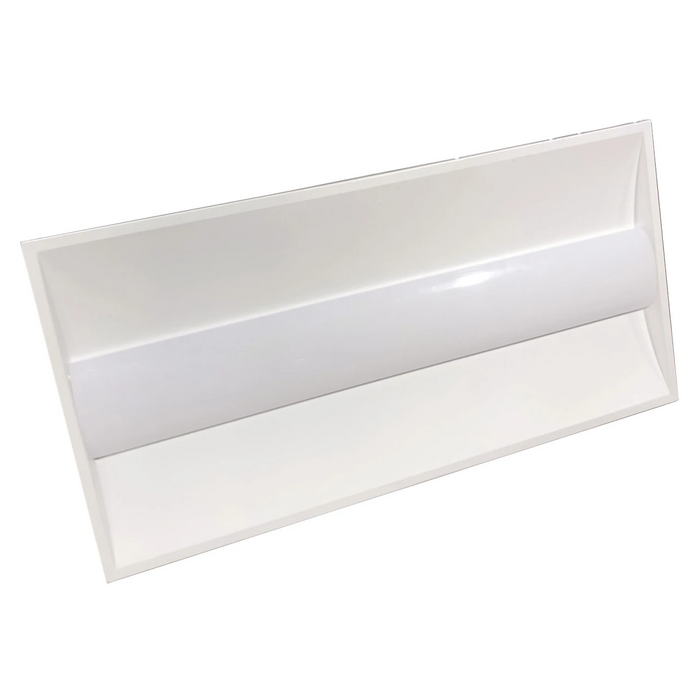 4 Pack | 2x4 LED Volumetric Troffer | 30/40/50/60/70W | Max. 8,750 Lumens | Selectable Color  | 80+ CRI | 120-277V | IP20 Rated | White Finish