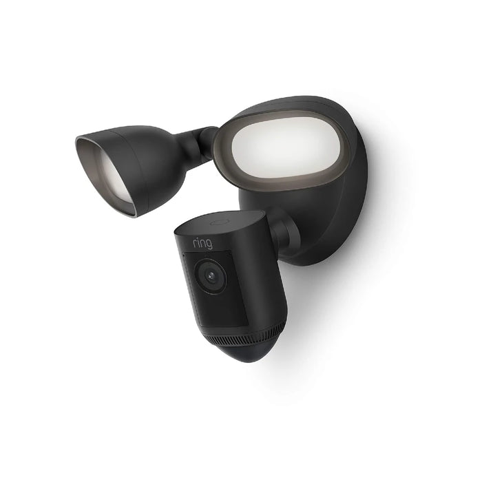 Ring Smart Lighting - Floodlight Cam Plus | Wired | Motion-Activated | 1080p HD Video | 2021 Release