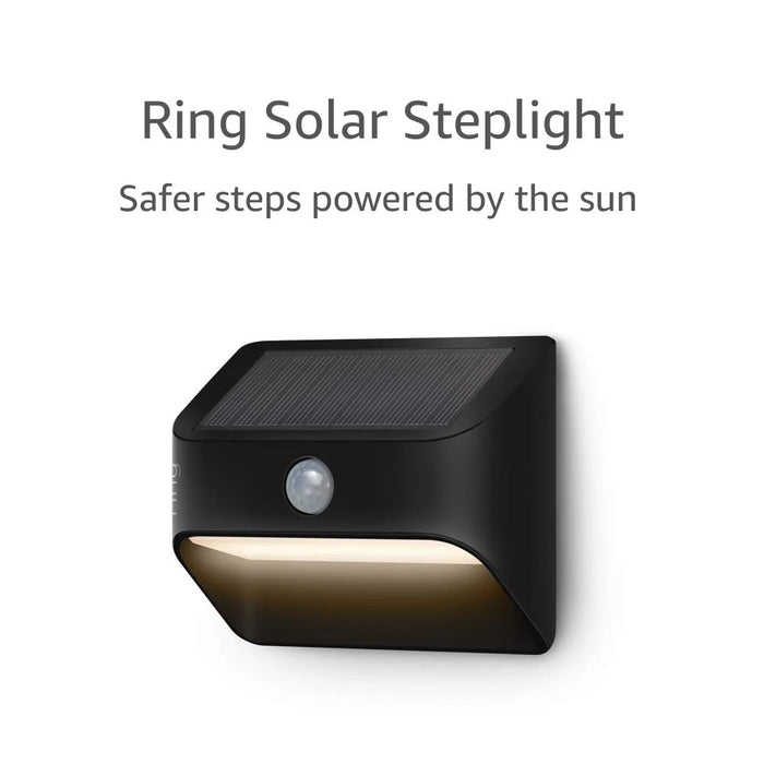Ring Smart Lighting - Steplight | Solar | Motion-Sensor Security Light (Bridge required)