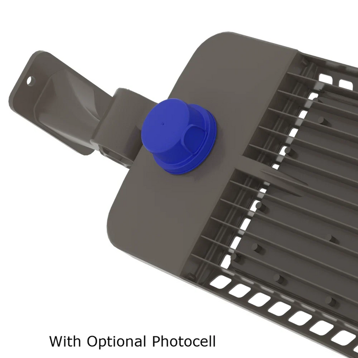 LED Area Light | 300W | 42,000 Lumens | 5000K | 70+ CRI | 120-347V | IP66 | Type 3 Distb. | Brown Finish | Pole Mounting Bracket