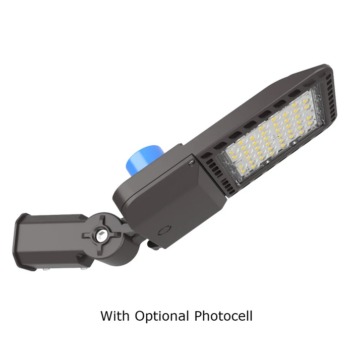 LED Area Light | 200W | 28,000 Lumens | 5000K | 70+ CRI | 120-347V | IP66 | Type 3 Distribution | Brown Finish | 2-3/8" Slip Fitter