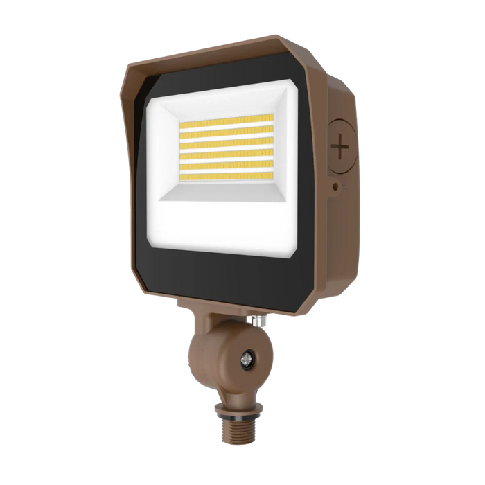 STARLAKE 15W-35W LED Flood Light | Max. 4,900 Lm | 3K/4K/5K | 120-277V | Bronze Finish