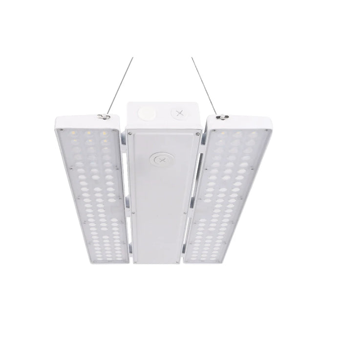 2 Pack | 1x1 Linear LED Highbay Fixture | 155/180/210W | Max. 32,220 Lumens | 4,000/5,000K | 80+ CRI | 120-277V | IP20 Rated | White Finish