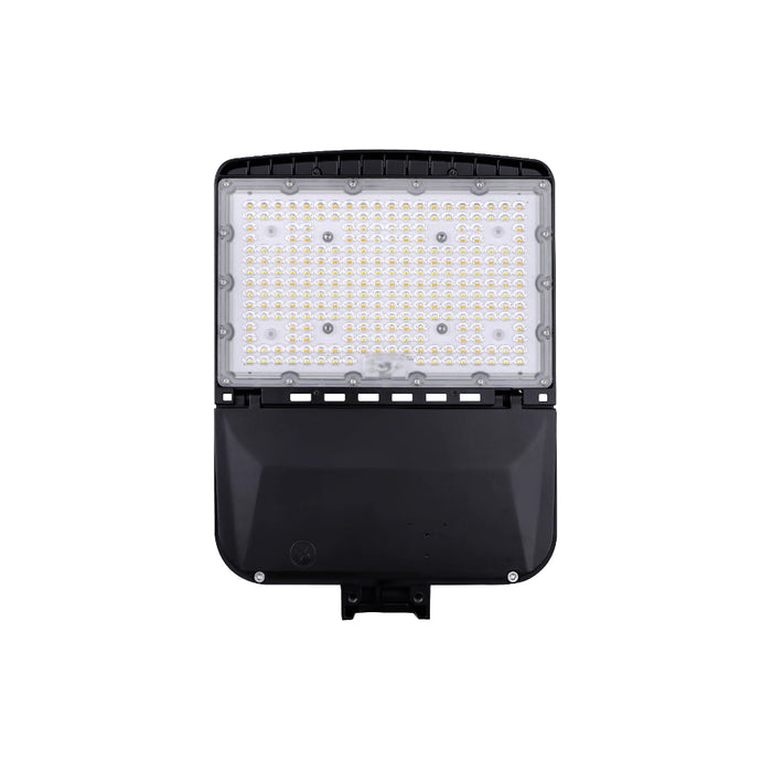 ALH Series Shoe Box LED Area Light | 170/200/220/240W | Max. 36,000 Lumens | 30/40/50K | 70+ CRI | 120-277V | IP65 Rated | Black Finish