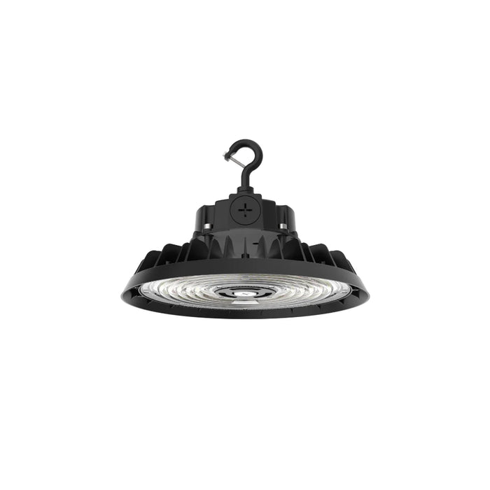 11 Round UFO LED High Bay | 100/150/200W | Max. 30,000 Lm | 4000/5000K | 80+ CRI | 120-277V | IP65 | Black Finish | sensor ready