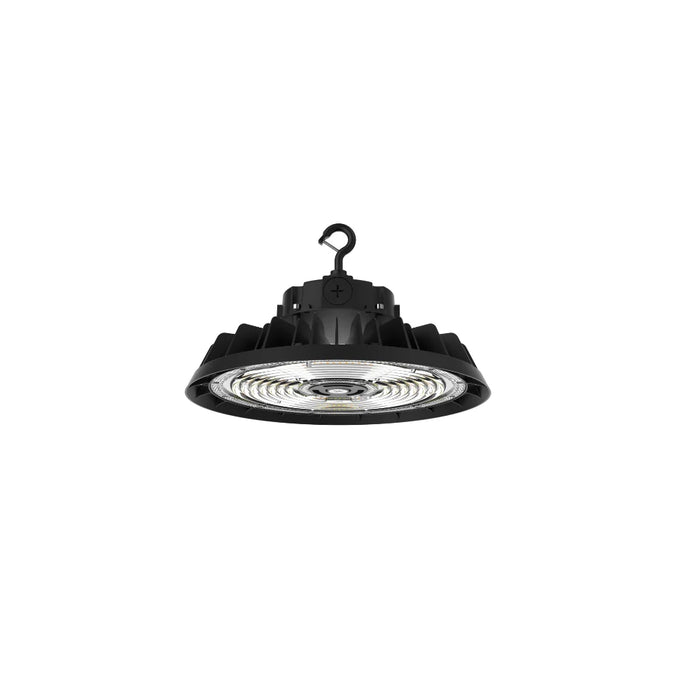 14 Round UFO LED High Bay | 200/240/320W | Max. 48,000 Lm | 4000/5000K | 80+ CRI | 120-277V | IP65 | Black Finish | sensor ready