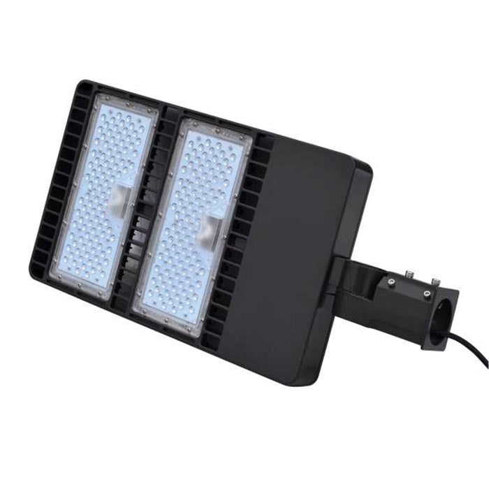 LED Area Light | 50W | 3,800 Lumens | 5000K | 70+ CRI | 120-277V | IP65 | Type 4 Distb. | Bronze Finish | 2-3/8 In. Slip Fitter