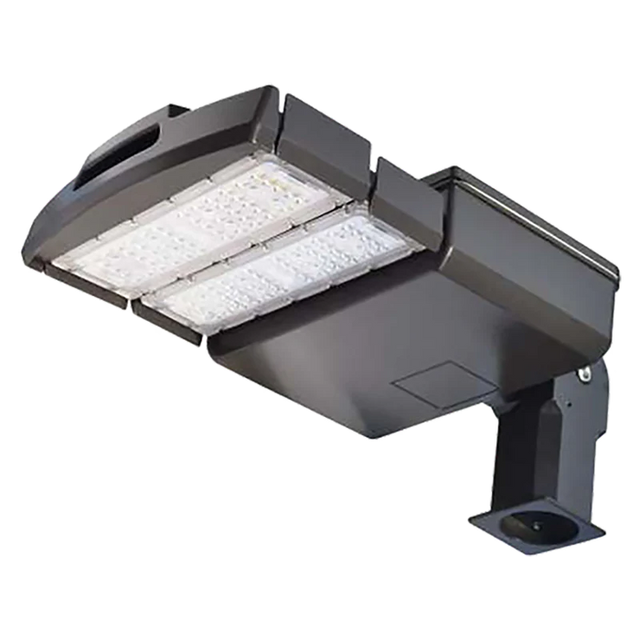 LED Area Light | 100W | 13,000 Lumens | 5000K | 75+ CRI | 120-277V | IP65 | Type 3 Distb. | Bronze Finish | 2-3/8 In. Slip Fitter