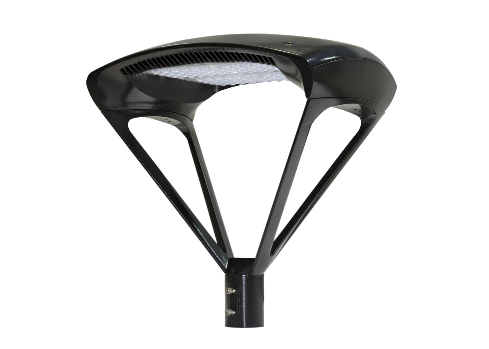 Pole Top LED Area Light | 300W | 39,000 Lm | 5000K | 70+ CRI | 120-277V | IP65 | Type 5 Distb. | Bronze Finish | 2-3/8 In. Slip Fitter