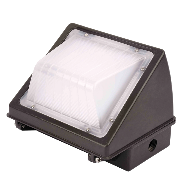 Semi Cutoff LED Wallpack | 15W | 1,950 Lumens | 5000K | 70+ CRI | 120-277V | IP65 | Bronze Finish