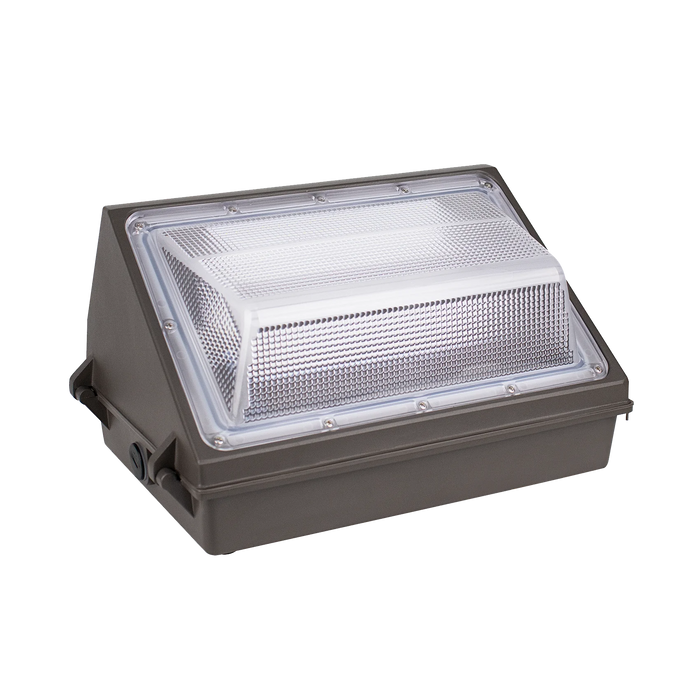 Semi Cutoff LED Wallpack | 90W | 11,500 Lumens | 5000K | 70+ CRI | 120-277V | IP65 | Bronze Finish