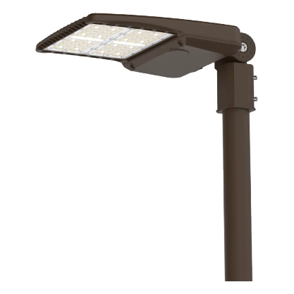 LED Area Light | 100W | 12,400 Lumens | 4000K | 80+ CRI | 120-277V | IP66 Rated | Bronze Finish